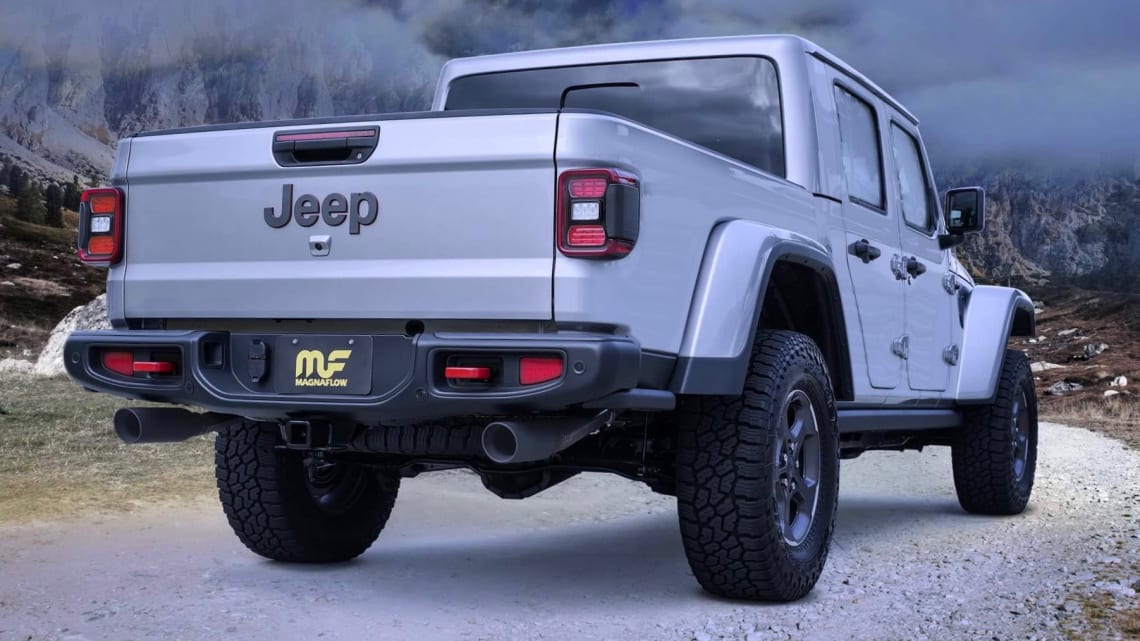 Jeep Gladiator 2020 gets growly new exhaust - Car News | CarsGuide